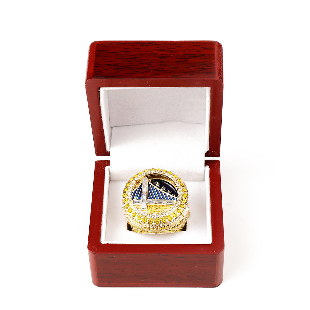 2022 NBA Golden State Warriors Curry Championship Ring (swivel ring)