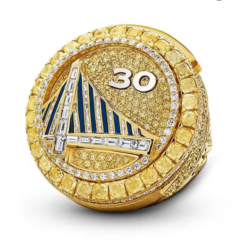 2022 NBA Golden State Warriors Curry Championship Ring (anneau pivotant)
